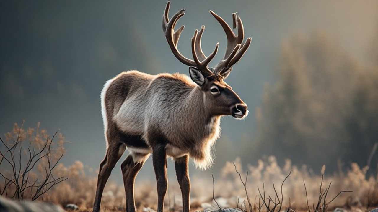 Canada caribou hunting season province map showing open and closed jurisdictions